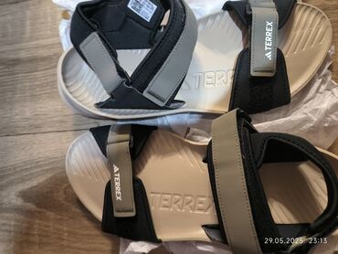 ортопедические сандали: Мужские сандалии, 44, Adidas, Новый, цвет - Бежевый, Самовывоз
