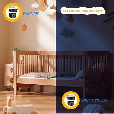 Videomüşahidə: Wi-Fi PTZ Kamera 360°FHD Original iCom365 Brendi 360° PTZ kamera -4MP — 11