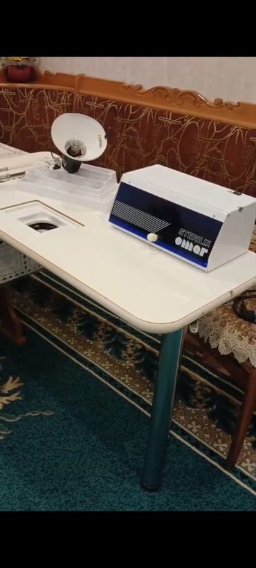 plasmas masa: Mankür stolu, vintilyator, sterl aparatı, naçınık hamsı birlikdə 60