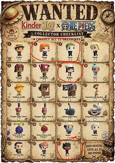 Куплю фигурку - Коллекционная серия Kinder Joy x One Piece