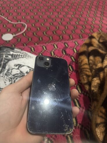 тигүүчү машинка: IPhone 13, Колдонулган, 512 ГБ, Көк, Кабель, 77 %