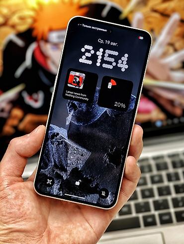 honor magic v2: Nothing, Phone 2, Б/у, 512 ГБ, цвет - Белый, 2 SIM, eSIM — 4