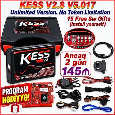 "Kess" chip tuning cihazı. Kess V2 V5.017 EU Versiyası. SW V2.8