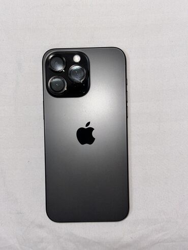 Apple iPhone: IPhone 15 Pro Max, Новый, 256 ГБ, Черный, Чехол, Кабель, Коробка, 99 %