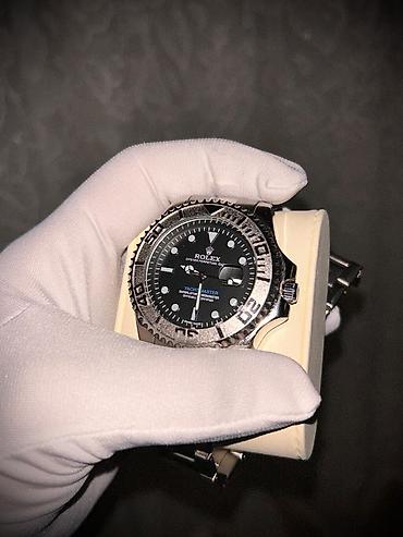 Aksesuarlar: Yeni, Qol saatı, Rolex, rəng - Qara — 4