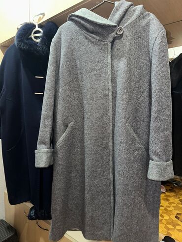 женское драповое пальто: Пальто 7XL (EU 54)