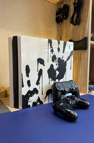 PS4 (Sony Playstation 4): Ps4 pro Death Stranding edition pleysteysin satılır. İdeal pisdir