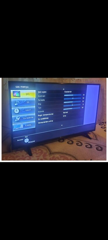Televizorlar: Yawhiro 109 ekran tv satilir sadedi smart deyil . daxilinde milli