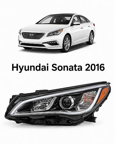 Передние фары (левый и правый блок) для Hyundai Sonata 2016 (кузов