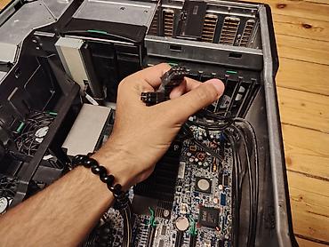 ofis komputeri: Bilənlər bilir nece canavardi Dizayn gaming office PC HP Z800 — 5