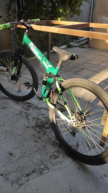İdman velosipedləri: BMX GTR qatlanan dağ velosipedi - Rəng: yaşıl (qara və sarı detallar) — 5