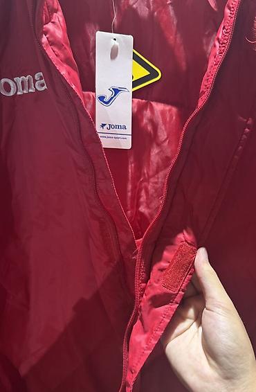 куртка joma: Пуховик/парка Joma, красный цвет. Производство - Испания! Оригинал 💯 — 7