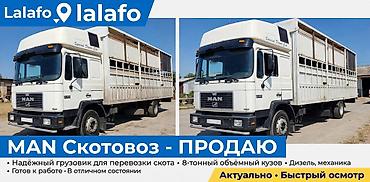 авто грузовые: MAN 7куп 22.5 матор карапка жакшы - Специализированный грузовик для — 1