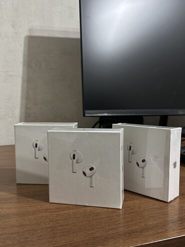 кофемашина бишкек бу: Apple AirPods (3‑е поколение) — беспроводные наушники с