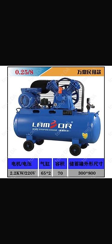 compressor: Воздушный компрессор LAMZOR (Air Compressor) - Тип: ременной — 1