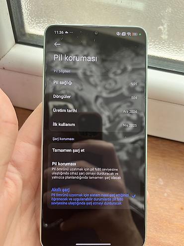 Poco: Poco X7 Pro, 256 GB, rəng - Yaşıl, Barmaq izi, Face ID — 9
