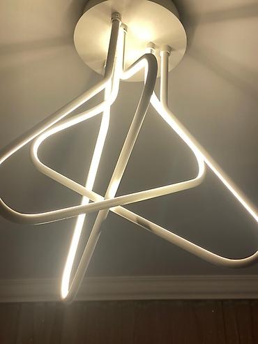 Ev üçün dekor: Led Çılçıraq, Metal — 2