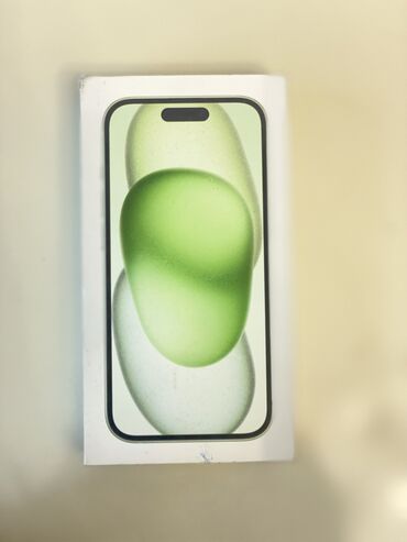 IPhone 15, 256 GB, Yaşıl, Barmaq izi, Face ID