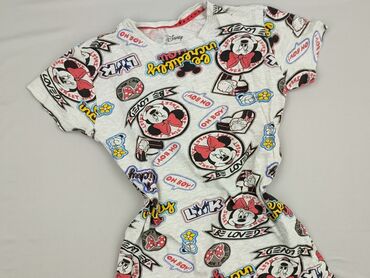 spodnie hello kitty piżama czarne: Disney, T-shirt damski, rozmiar XS
