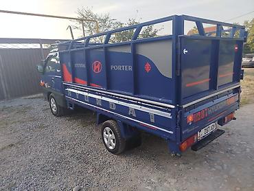 smart open: Hyundai Porter — компактный бортовой грузовик синего цвета. Основные — 4