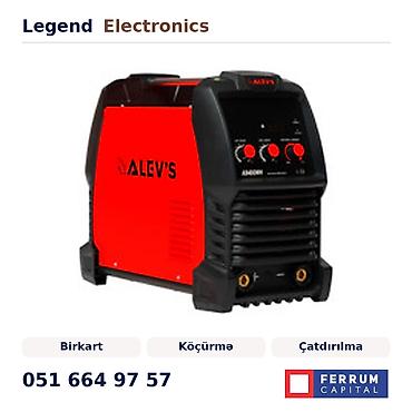 lazer acar: Elan başlığı: Sənaye tipi qaynaq cihazı Alevs AS400WH Sənaye tipi — 1