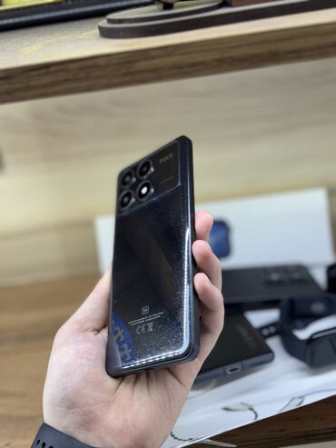 поко м 3 телефон: Poco X6 Pro 5G, Б/у, 512 ГБ, цвет - Черный, 2 SIM