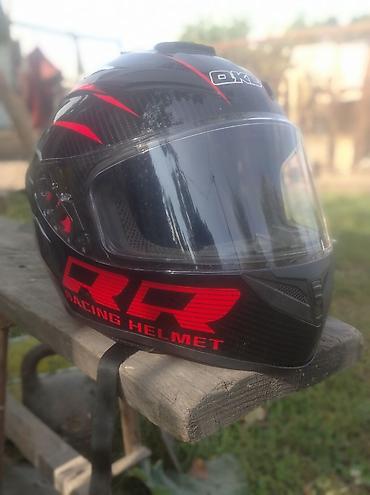 Спорт и отдых: Полноразмерный мотошлем интеграл OK3 RR Racing Helmet - Тип — 2