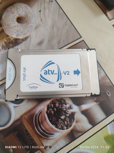 televizorlar ucuz qiymete: ATV+ kart satılır TV üçün aylıq haqqı 10 manatdır bütün kanallar