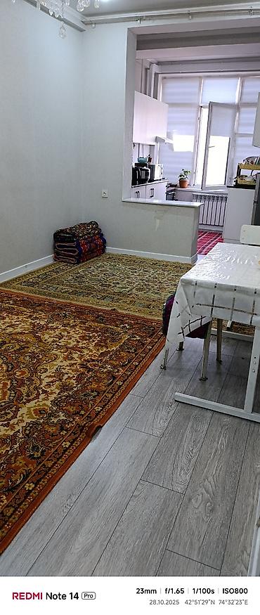 7500: Студия, Пишпек Собственник, Студентам, от 6 месяцев, С мебелью частично — 4