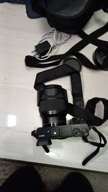 Fotokameralar: Fotoaparat Sony a6000, 28-70 Ləns ilə — 3