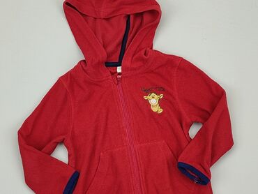 czerwony sweterek: Bluza, Disney, 1.5-2 lat, 86-92 cm, stan - Dobry