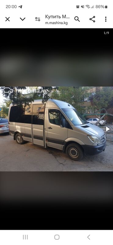 hyundai porter продам: Автобус, Mercedes-Benz, 2009 г., 2.2 л, до 15 мест