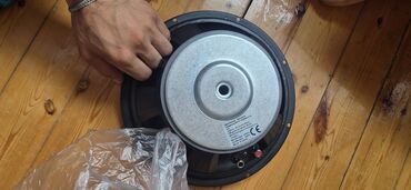 Мониторы: 12 düym subwoofer dinamik - Oval formalı, dərin bas üçün geniş