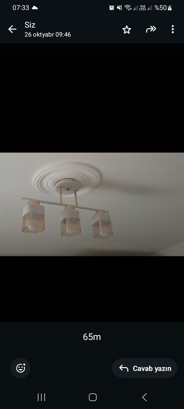 metbex canaqlari: Люстра, 3 лампы, Стекло