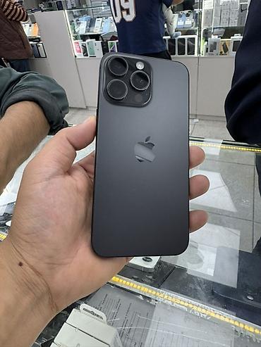 gnss: IPhone 15 Pro Max, цвет «черный титан» Все родное кроме аккумулятора — 1