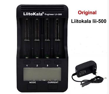 tesla charger: Liitokala Lii500 Charger and discharger.www.voltmarket.az saytına — 2