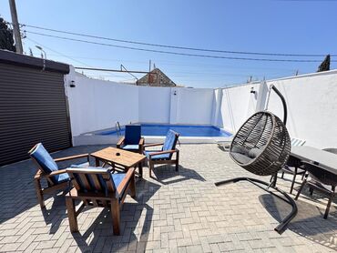 Bağ evlərinin kirayəsi: Mərdəkan, 85 kv. m, 2 otaqlı, Hovuzlu, Kombi, Qaz, İşıq — 6