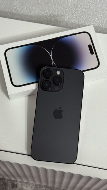 xr новый: IPhone 14 Pro Max, Б/у, 512 ГБ, Jet Black, Защитное стекло, Чехол, Коробка, 82 %
