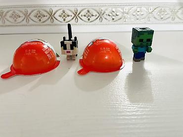 çoxlu oyun: Məhsul: Minecraft temalı sürpriz yumurtalardan çıxan mini fiqurlar — 1
