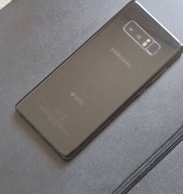 samsung galaxy note 5 qiymeti: Samsung Galaxy Note 8, 64 ГБ, цвет - Черный, Сенсорный, Отпечаток пальца, Беспроводная зарядка