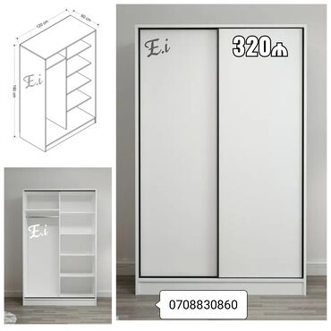 шкаф для балкона: Yeni, Kupe, Qarderob, paltar dolabı