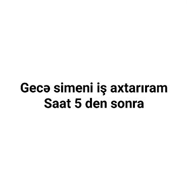 model işi axtarıram: Ofisiant, Kişi, 23 yaş, 1-2 illik təcrübə — 1