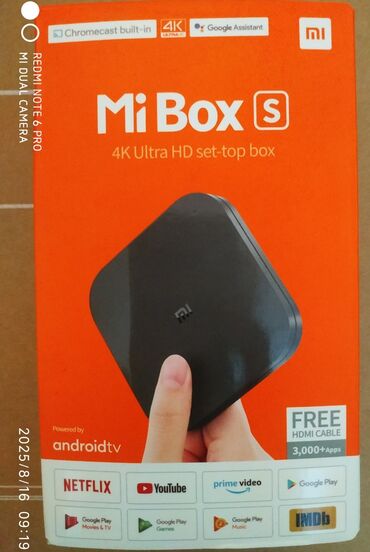 телефоны за 3500: Продаю новую ТВ- приставку Mi TV Box S,хотели поставить на старый