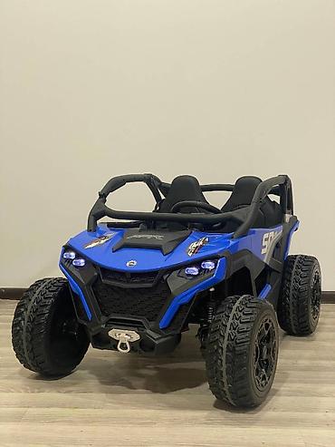 🚀 İKİNƏFƏRLİK FULL FUNKSİYALI UŞAQ BƏGİ – 12V / 4 MOTORLU 🚗 Müxtəlif lalafo.az -da 🚀 İKİNƏFƏRLİK FULL FUNKSİYALI UŞAQ BƏGİ – 12V / 4 MOTORLU 🚗 Müxtəlif