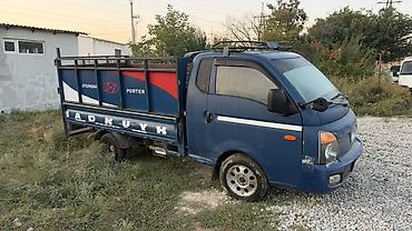 Унаа: Hyundai Porter — компактный бортовой грузовик синего цвета с — 3