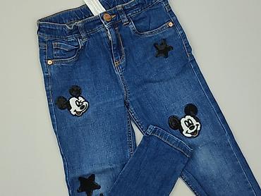 deadpool primark: Spodnie jeansowe, Disney, 9 lat, 128/134, stan - Bardzo dobry — 1