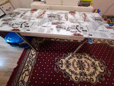 стол с зеркалом: Кухонный стол, Б/у, Раскладной, Квадратный стол at lalafo.az стол с зеркалом: Кухонный стол, Б/у, Раскладной, Квадратный стол