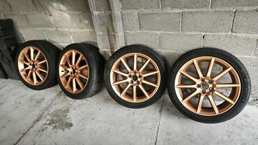 гольф 3 диска: Колеса в сборе 215 / 45 / R 18, Лето, Б/у, Комплект, Легковые, Литые, отверстий - 5
