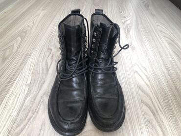 ботинки мужски: Carlo Pasolini оригинальная обувь натуральная кожа. 42 размер 5000