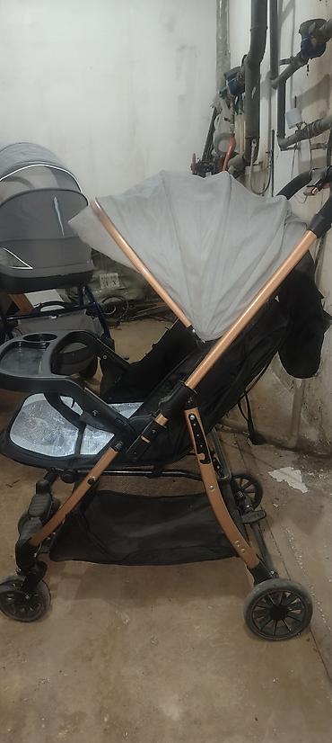 Коляска, цвет - Золотой, Б/у at lalafo.kg Коляска, цвет - Золотой, Б/у